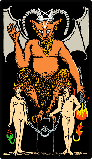 El Diablo - Significado en el Tarot